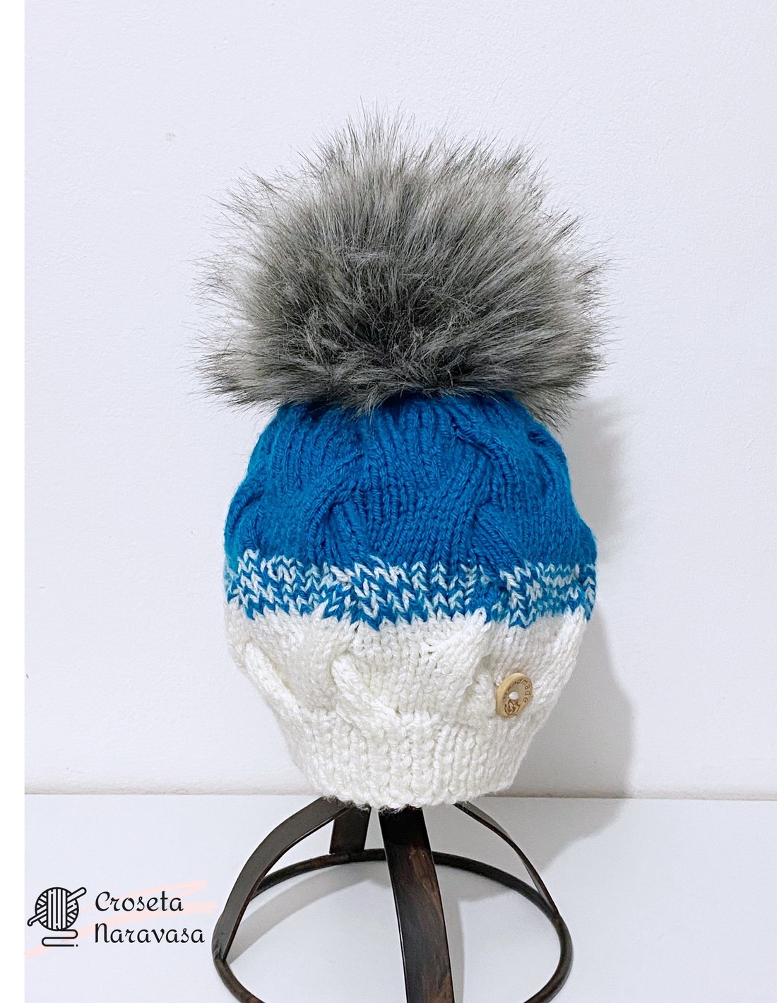 Caciula tricotata - îmbrăcăminte și modă - eșarfe, pălării, fularuri - căciulă - Artynos.ro