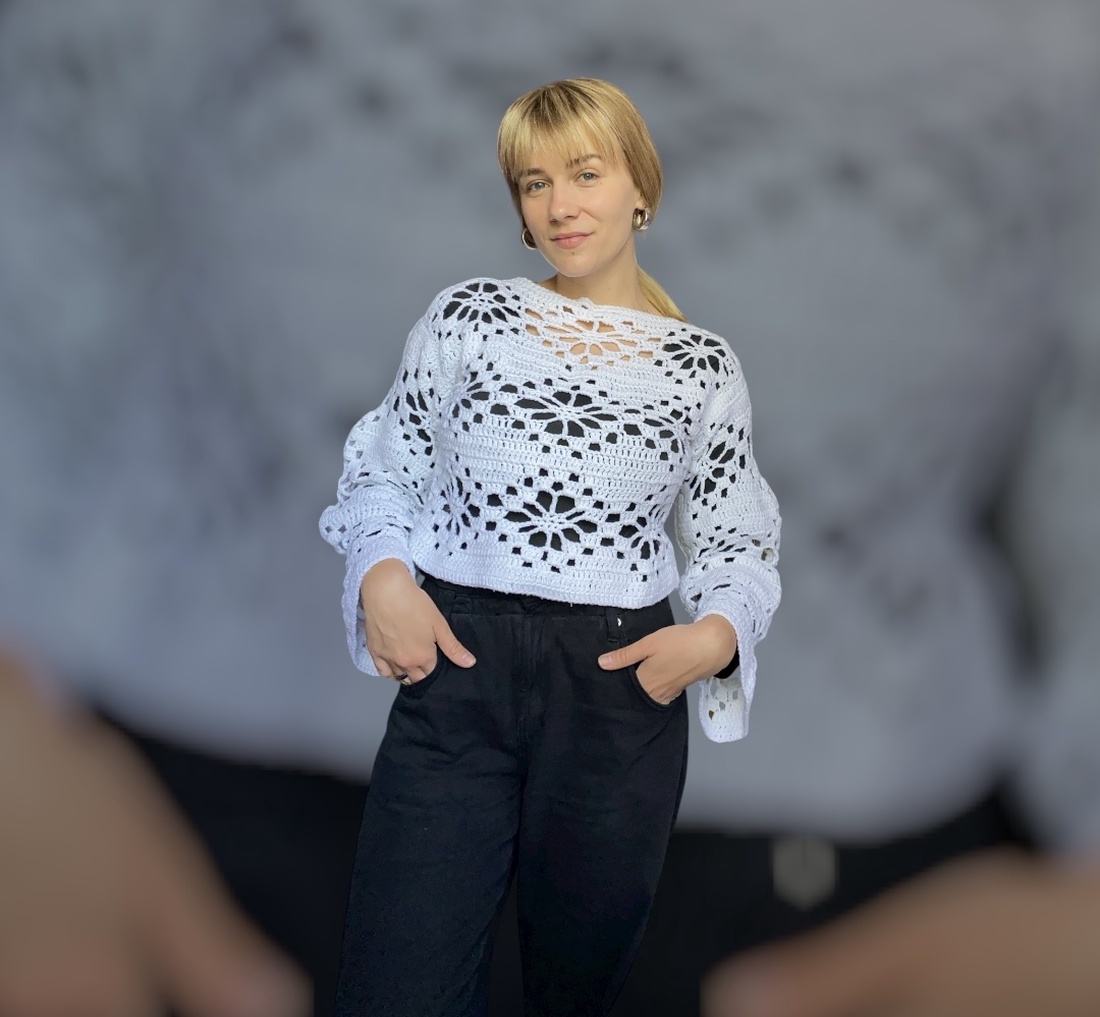 Bluză croșetată - îmbrăcăminte și modă - haine damă - bluze damă - Artynos.ro Bluză croșetată - îmbrăcăminte și modă - haine damă - bluze damă - Artynos.ro
