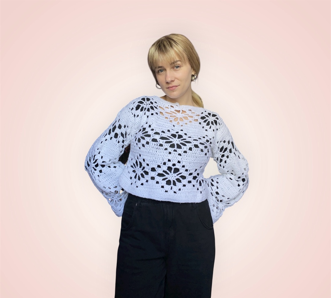 Bluză croșetată - îmbrăcăminte și modă - haine damă - bluze damă - Artynos.ro Bluză croșetată - îmbrăcăminte și modă - haine damă - bluze damă - Artynos.ro