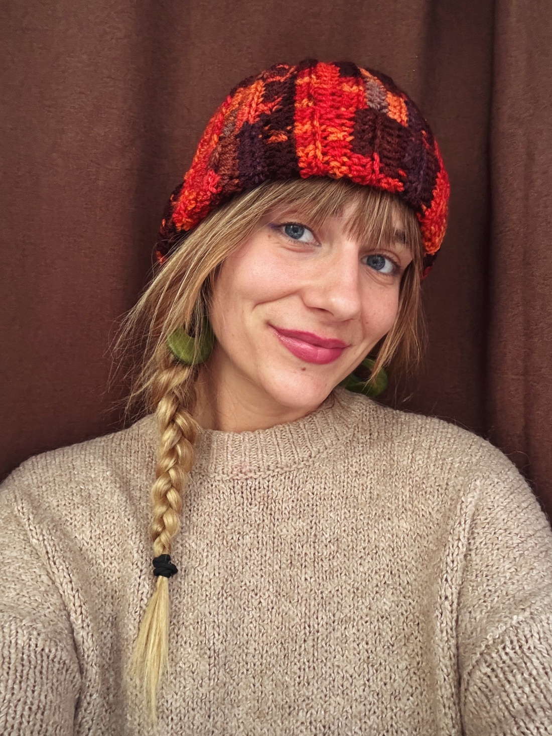 Caciula pumpkin spice - îmbrăcăminte și modă - eșarfe, pălării, fularuri - căciulă - Artynos.ro