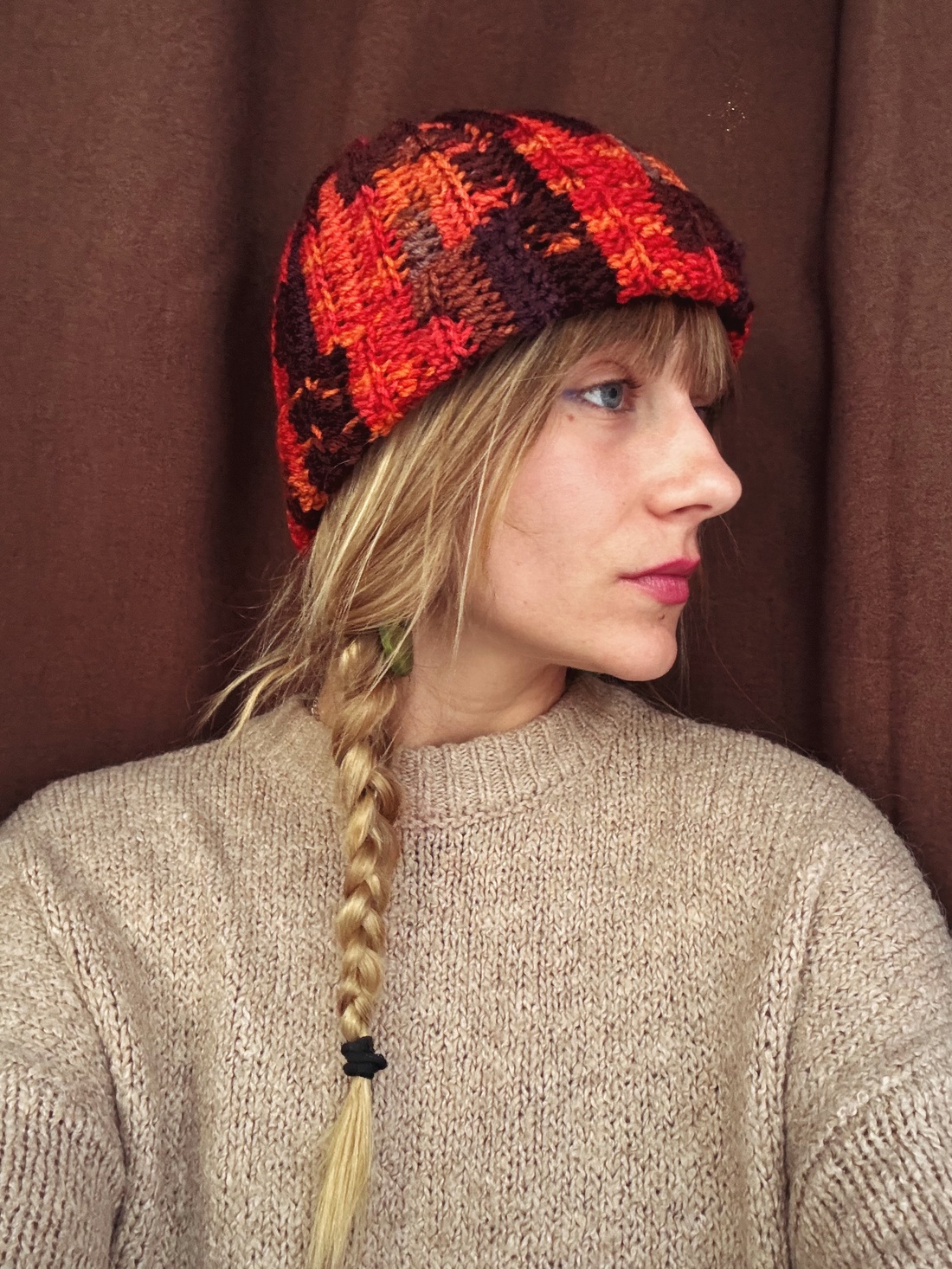 Caciula pumpkin spice - îmbrăcăminte și modă - eșarfe, pălării, fularuri - căciulă - Artynos.ro