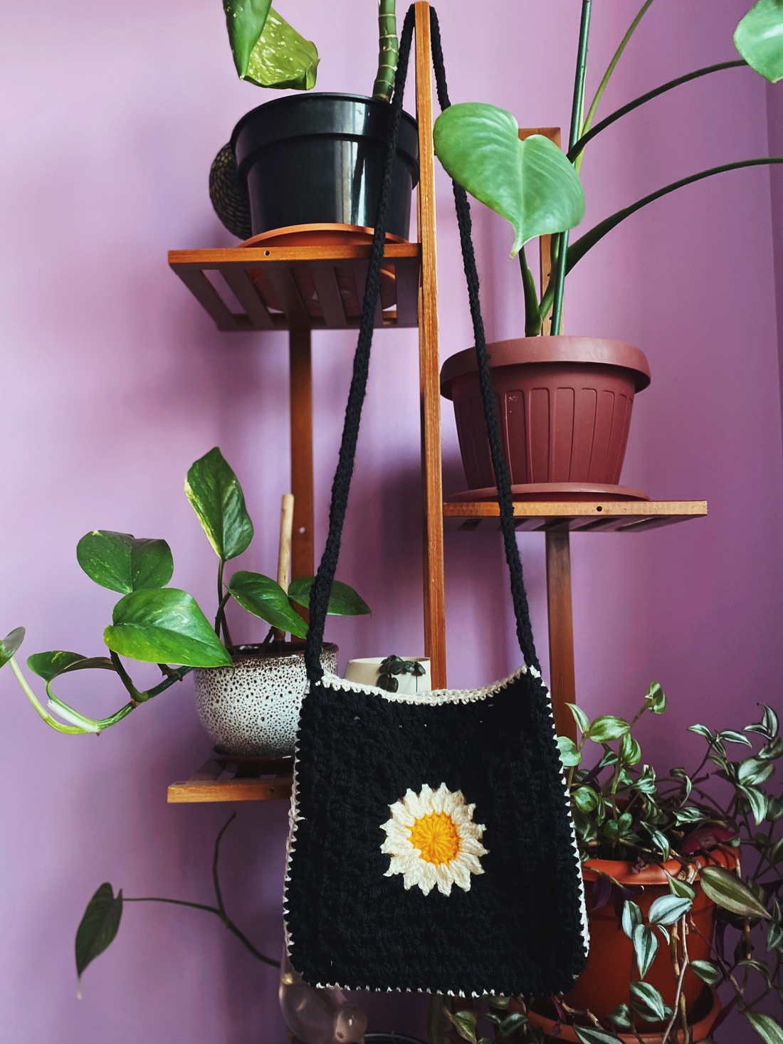 Gentuta cu margareta - genți și portofele - genți de mână și umăr - geantă casual - Artynos.ro