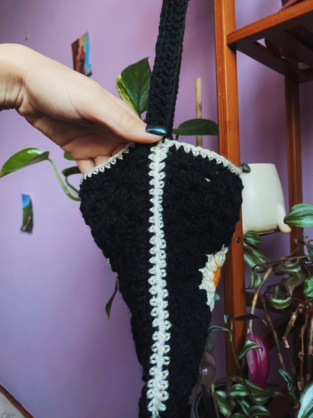 Gentuta cu margareta - genți și portofele - genți de mână și umăr - geantă casual - Artynos.ro