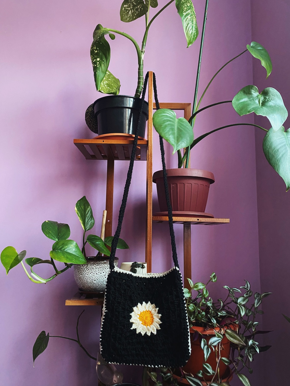 Gentuta cu margareta - genți și portofele - genți de mână și umăr - geantă casual - Artynos.ro