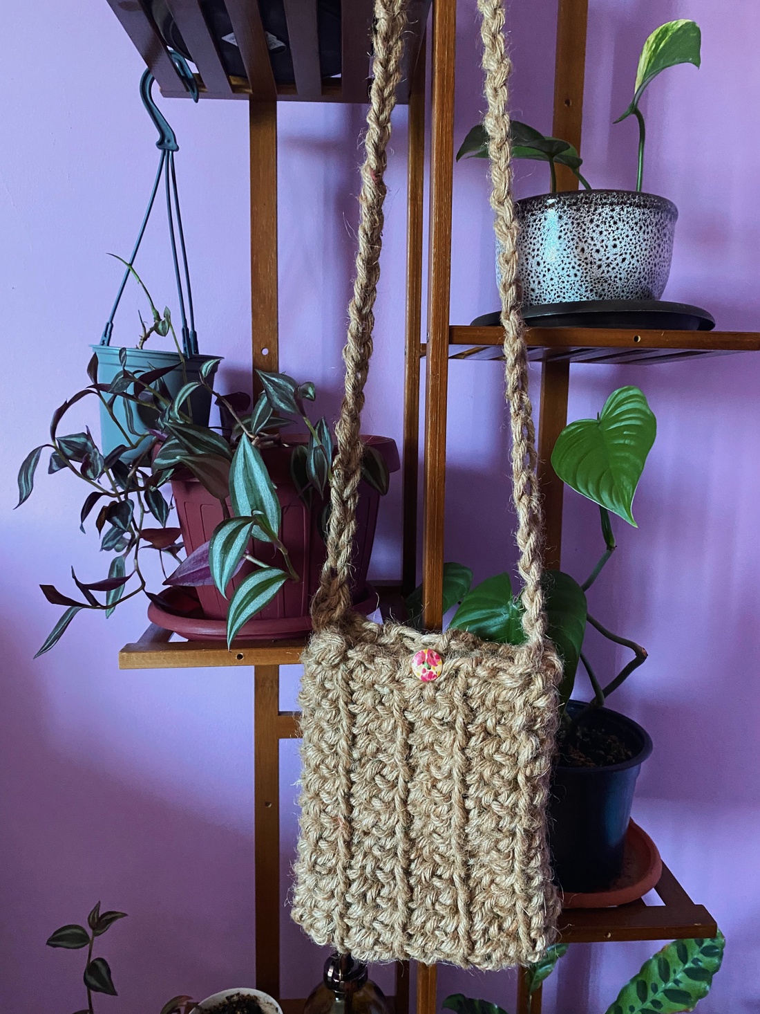 Gentuta cu nasture - genți și portofele - genți de mână și umăr - geantă casual - Artynos.ro