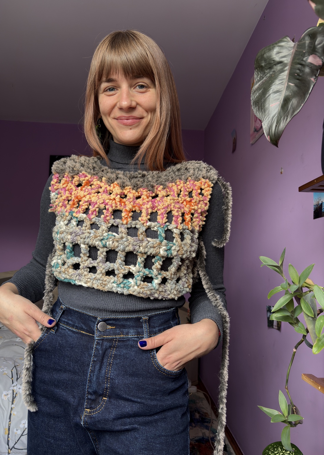 Mesh top - îmbrăcăminte și modă - haine damă - tricou și top de damă - Artynos.ro