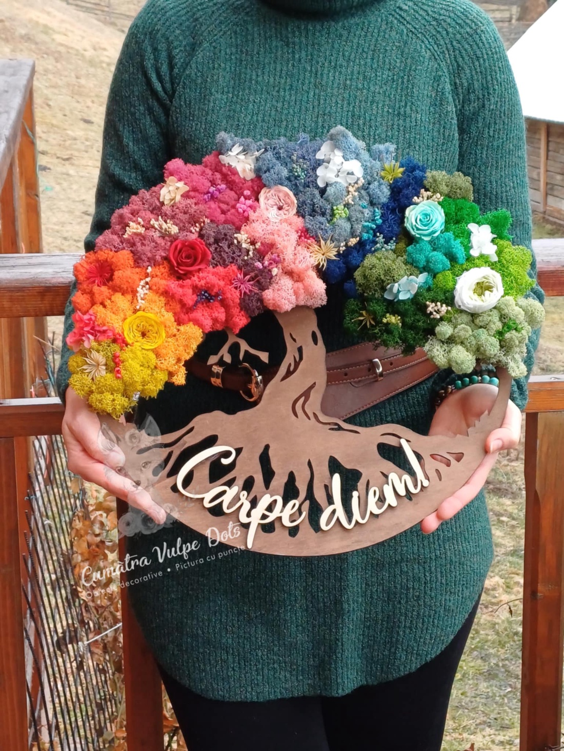 Copacul Vietii cu licheni stabilizati si flori criogenate 40 cm - casă & stil de viață - accesorii pentru decorat casa - decorațiuni de pereți, decorațiuni suspendate - decorațiuni cu licheni - Artynos.ro Copacul Vietii cu licheni stabilizati si flori criogenate 40 cm - casă & stil de viață - accesorii pentru decorat casa - decorațiuni de pereți, decorațiuni suspendate - decorațiuni cu licheni - Artynos.ro