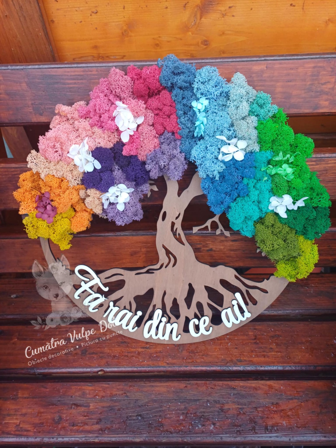 Copacul Vietii cu licheni stabilizati si flori criogenate 40 cm - casă & stil de viață - accesorii pentru decorat casa - decorațiuni de pereți, decorațiuni suspendate - decorațiuni cu licheni - Artynos.ro Copacul Vietii cu licheni stabilizati si flori criogenate 40 cm - casă & stil de viață - accesorii pentru decorat casa - decorațiuni de pereți, decorațiuni suspendate - decorațiuni cu licheni - Artynos.ro