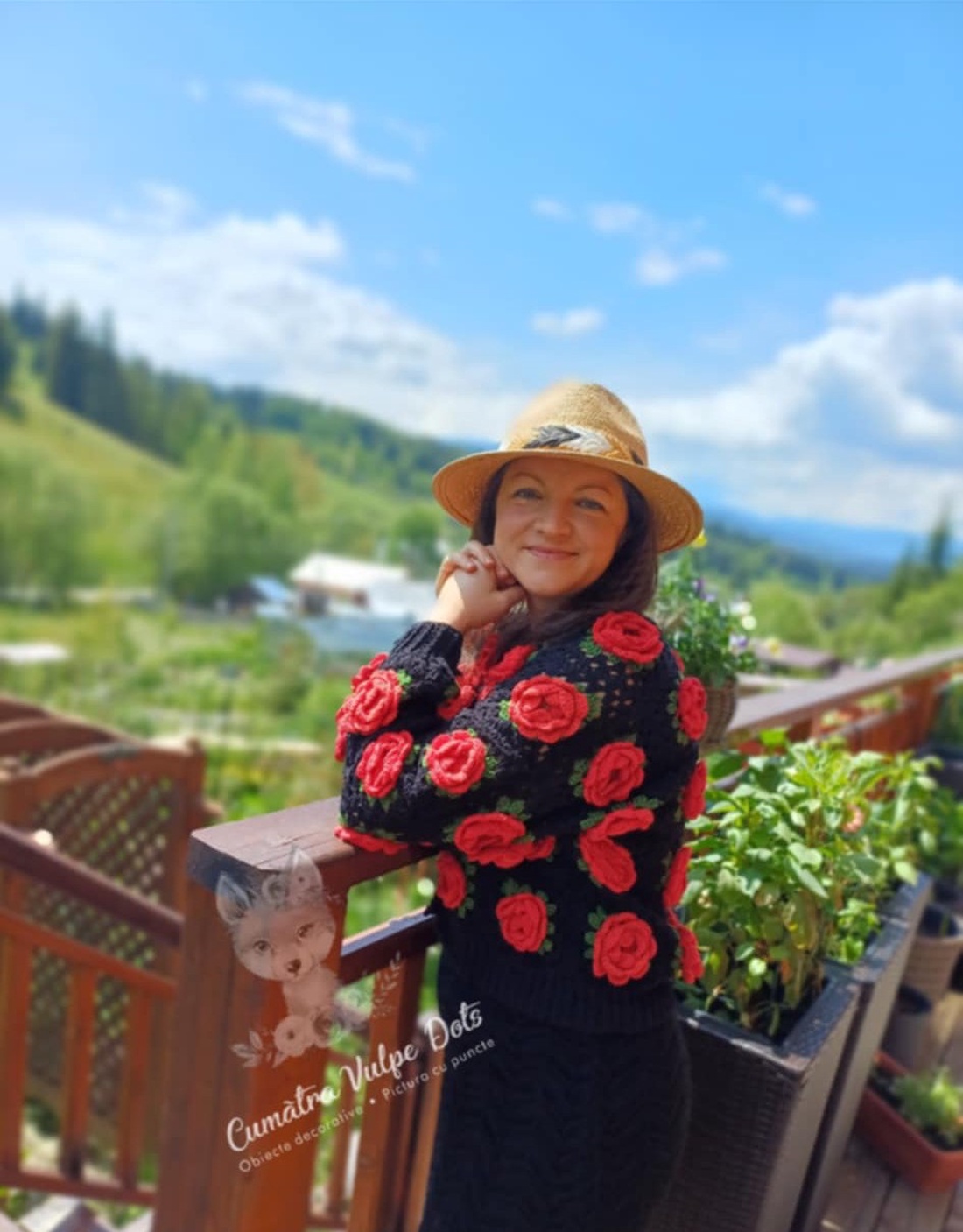 Cardigan croșetat manual Grădina cu trandafiri mărimea M - îmbrăcăminte și modă - haine damă - bluze damă - Artynos.ro Cardigan croșetat manual Grădina cu trandafiri mărimea M - îmbrăcăminte și modă - haine damă - bluze damă - Artynos.ro