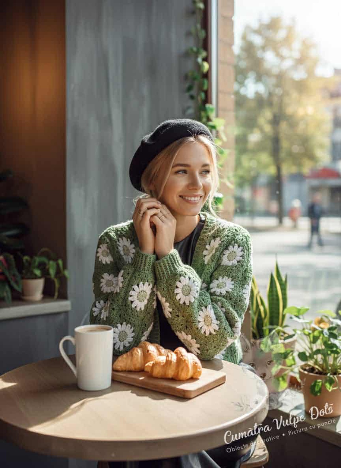 Cardigan croșetat manual, din fire naturale - îmbrăcăminte și modă - haine damă - hanorace, cardigane - Artynos.ro