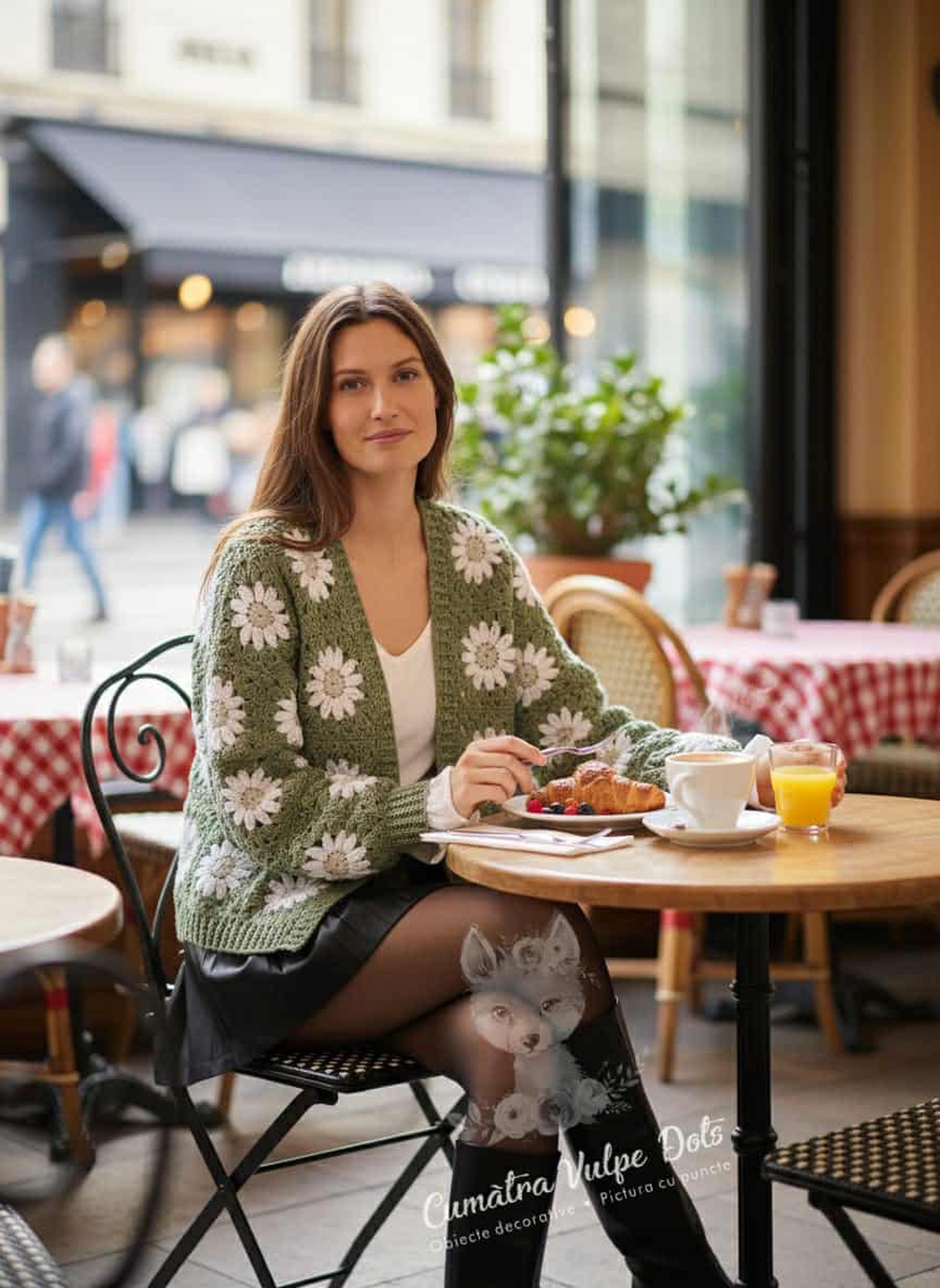 Cardigan croșetat manual, din fire naturale - îmbrăcăminte și modă - haine damă - hanorace, cardigane - Artynos.ro