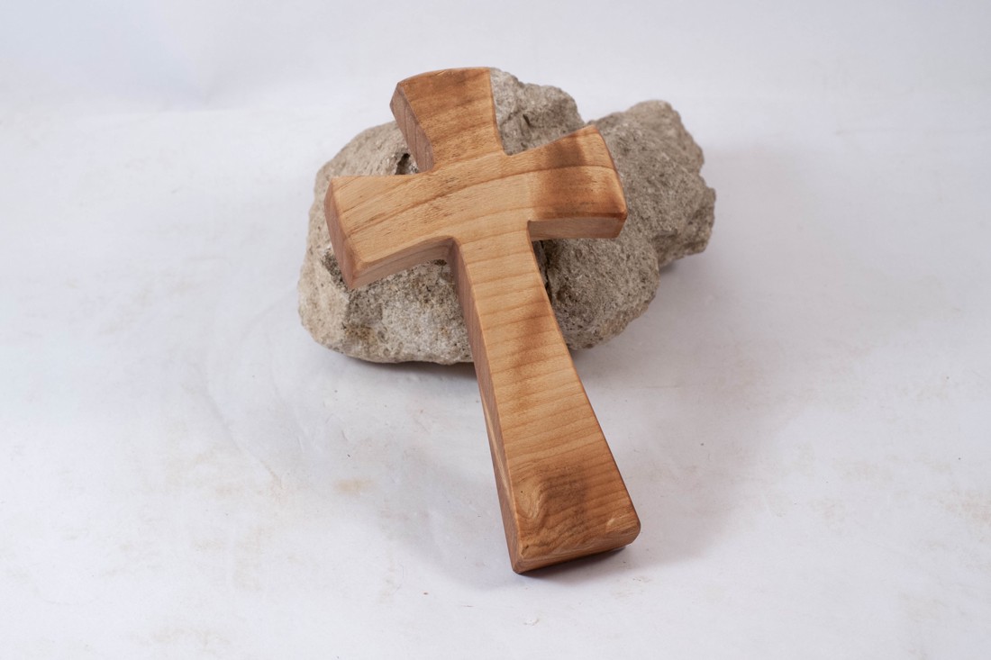 crucifix din lemn, crucifix de perete  - casă & stil de viață - accesorii religioase - cruce - Artynos.ro