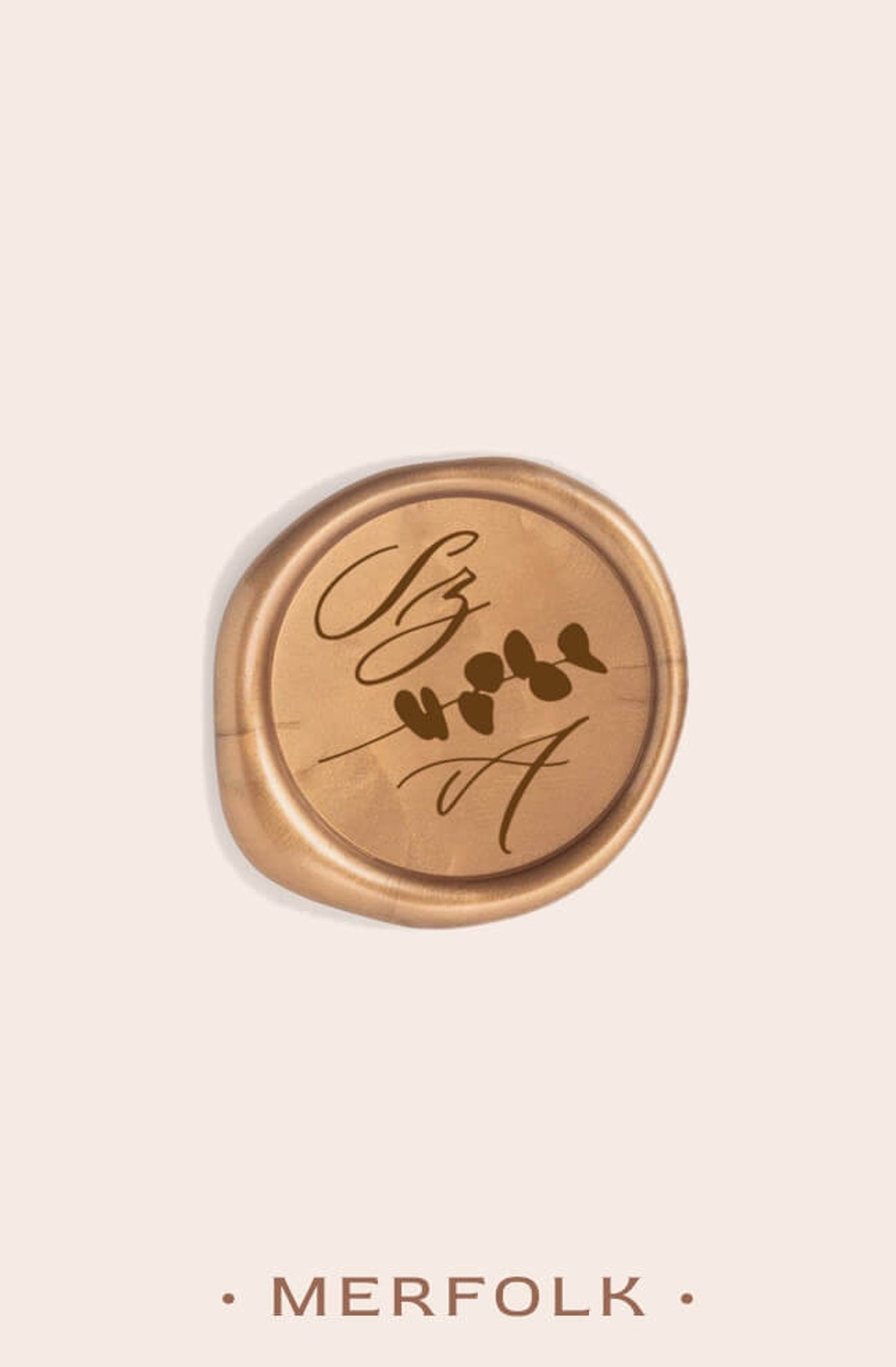 Imprimanta mea de sigilii de ceară cu monogramă - Eucalyptus - - Artynos.ro Imprimanta mea de sigilii de ceară cu monogramă - Eucalyptus - - Artynos.ro