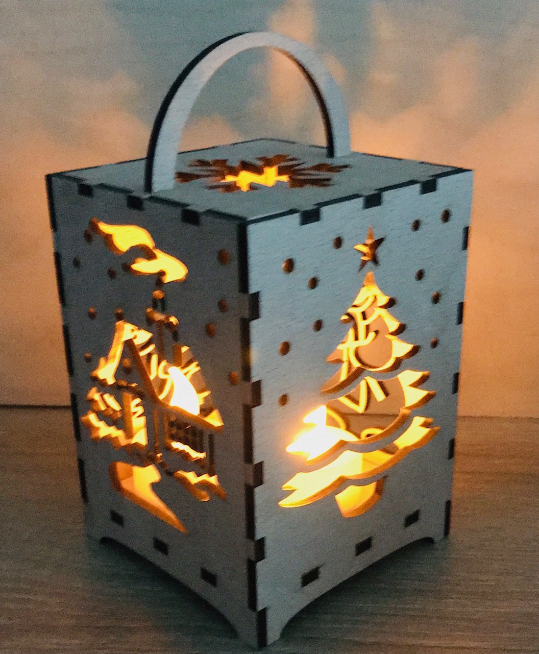 Decorațiuni de Crăciun Lanternă - crăciun - decorațiuni de crăciun de casă - luminițe de crăciun - Artynos.ro