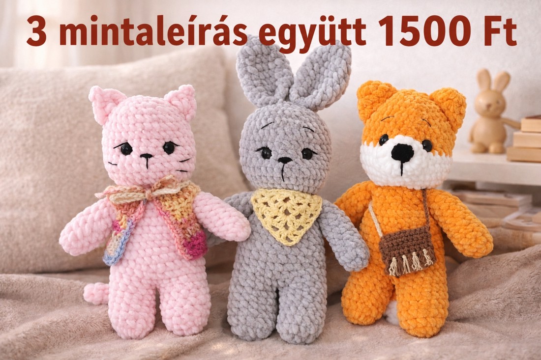 Instrucțiuni pentru realizarea unui amigurumi -  - Artynos.ro