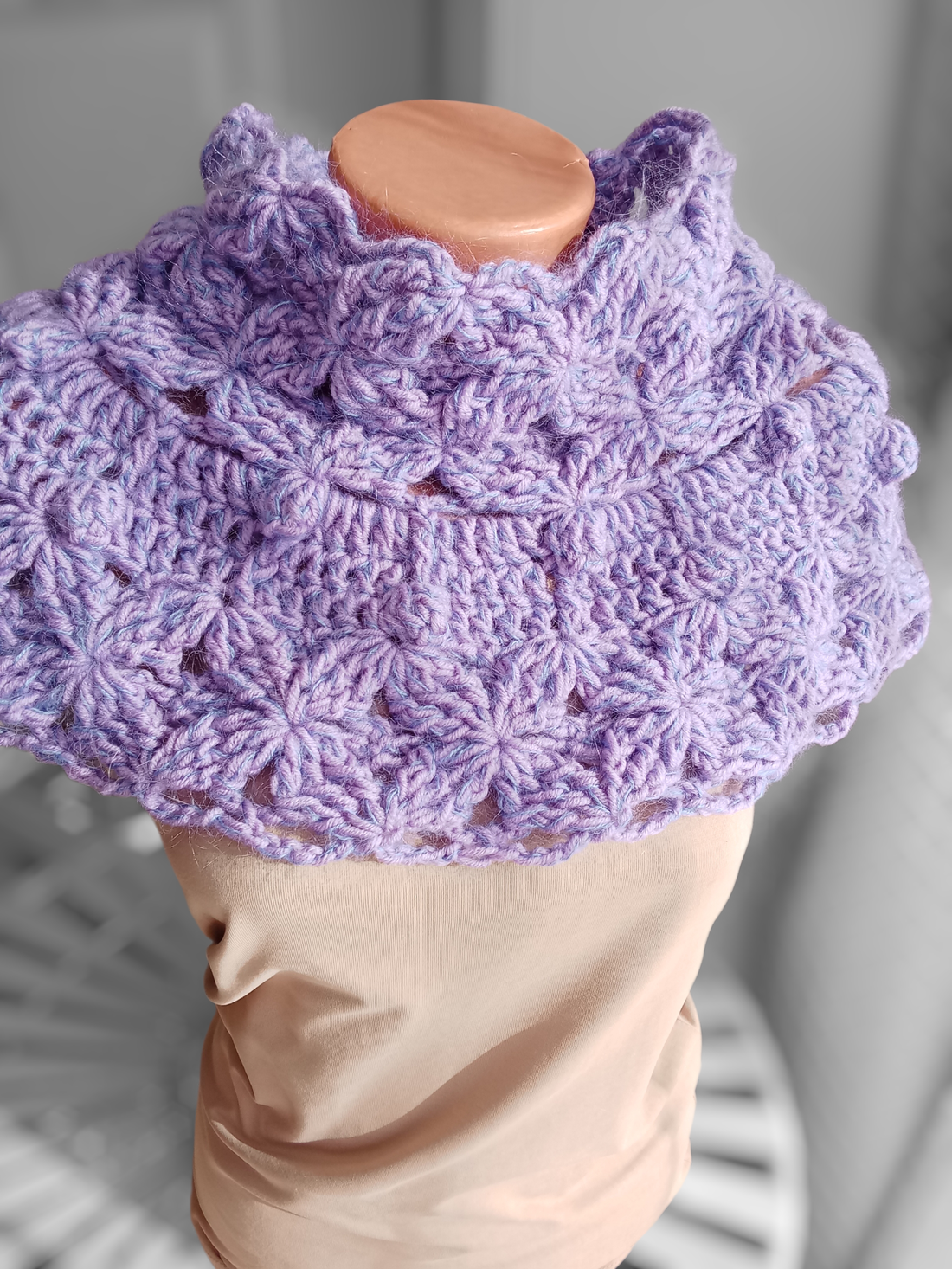 Guler crosetat  - îmbrăcăminte și modă - curele și catarame artizanale - alte accesorii - Artynos.ro