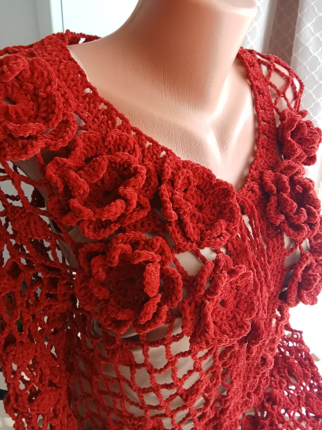 Pulover catifea  - îmbrăcăminte și modă - haine damă - bolero - Artynos.ro