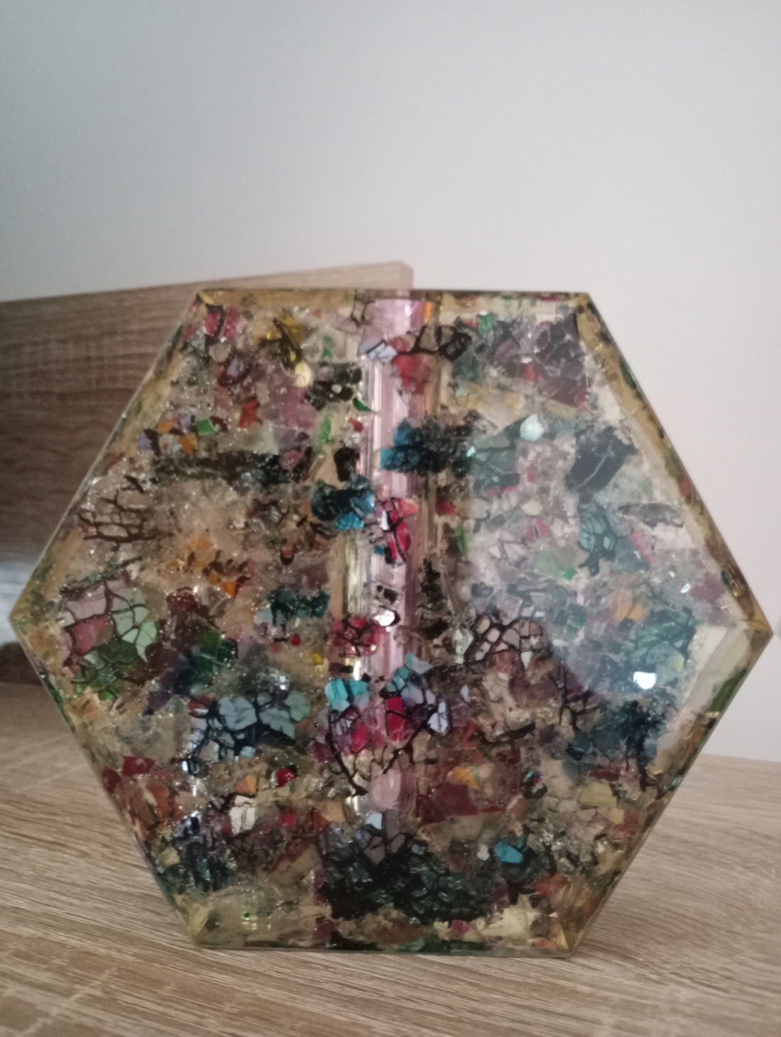 Vază vitraliu  - casă & stil de viață - decorațiuni de casă - accesorii florale - vaze - Artynos.ro