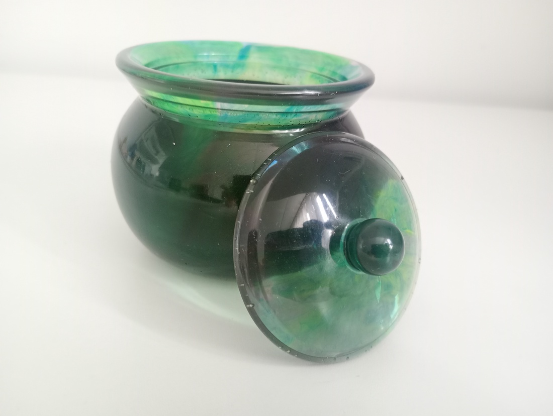 Borcănel artizanal  - casă & stil de viață - organizare & depozitare - cutie depozitare - Artynos.ro