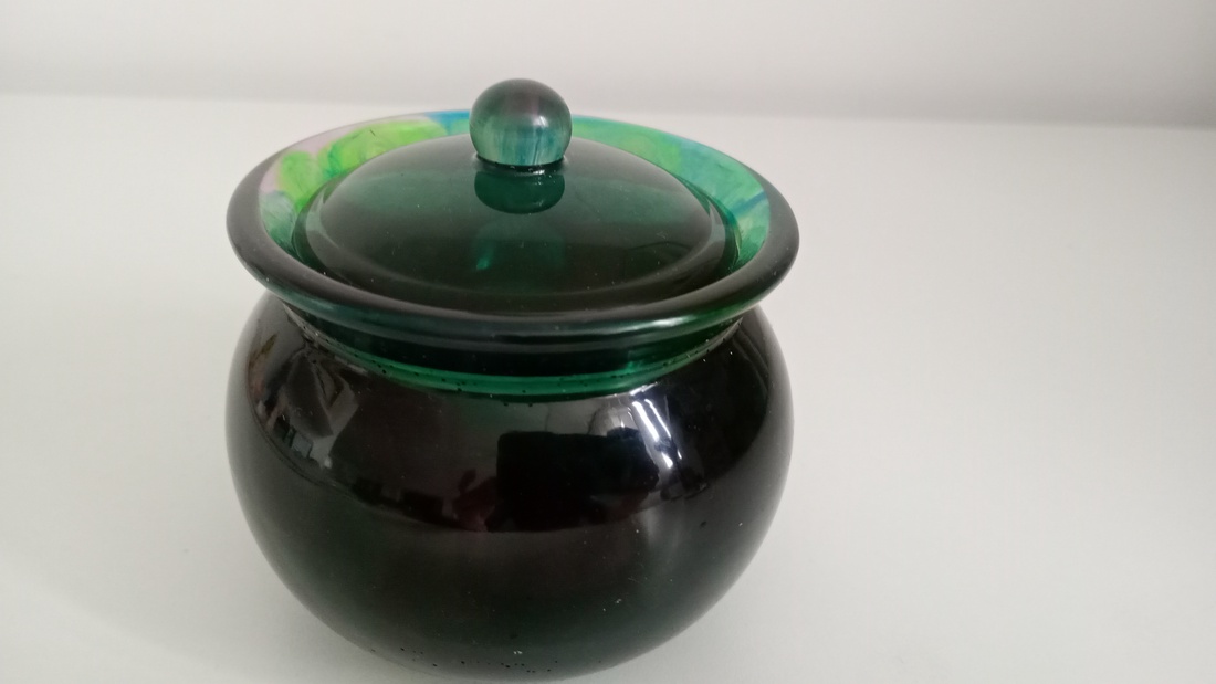 Borcănel artizanal  - casă & stil de viață - organizare & depozitare - cutie depozitare - Artynos.ro