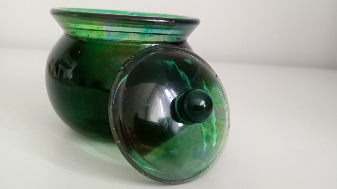 Borcănel artizanal  - casă & stil de viață - organizare & depozitare - cutie depozitare - Artynos.ro