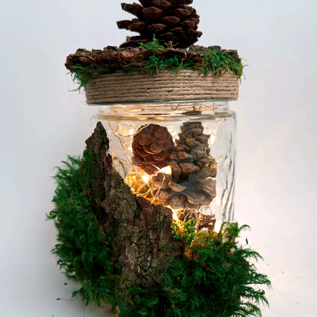 Decorațiune cu luminițe  - casă & stil de viață - decorațiuni de casă - decorațiuni de masă și rafturi - sticle ornamentale - Artynos.ro