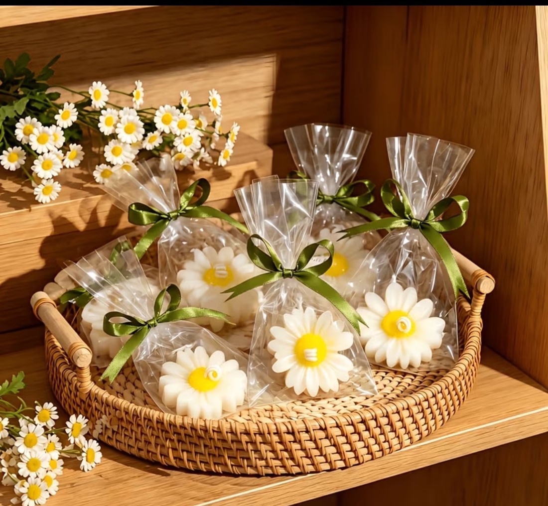 Marturii de nunta margarete - accesorii nuntă - amintiri și cadouri de nuntă - cadouri de bun venit nuntă - Artynos.ro