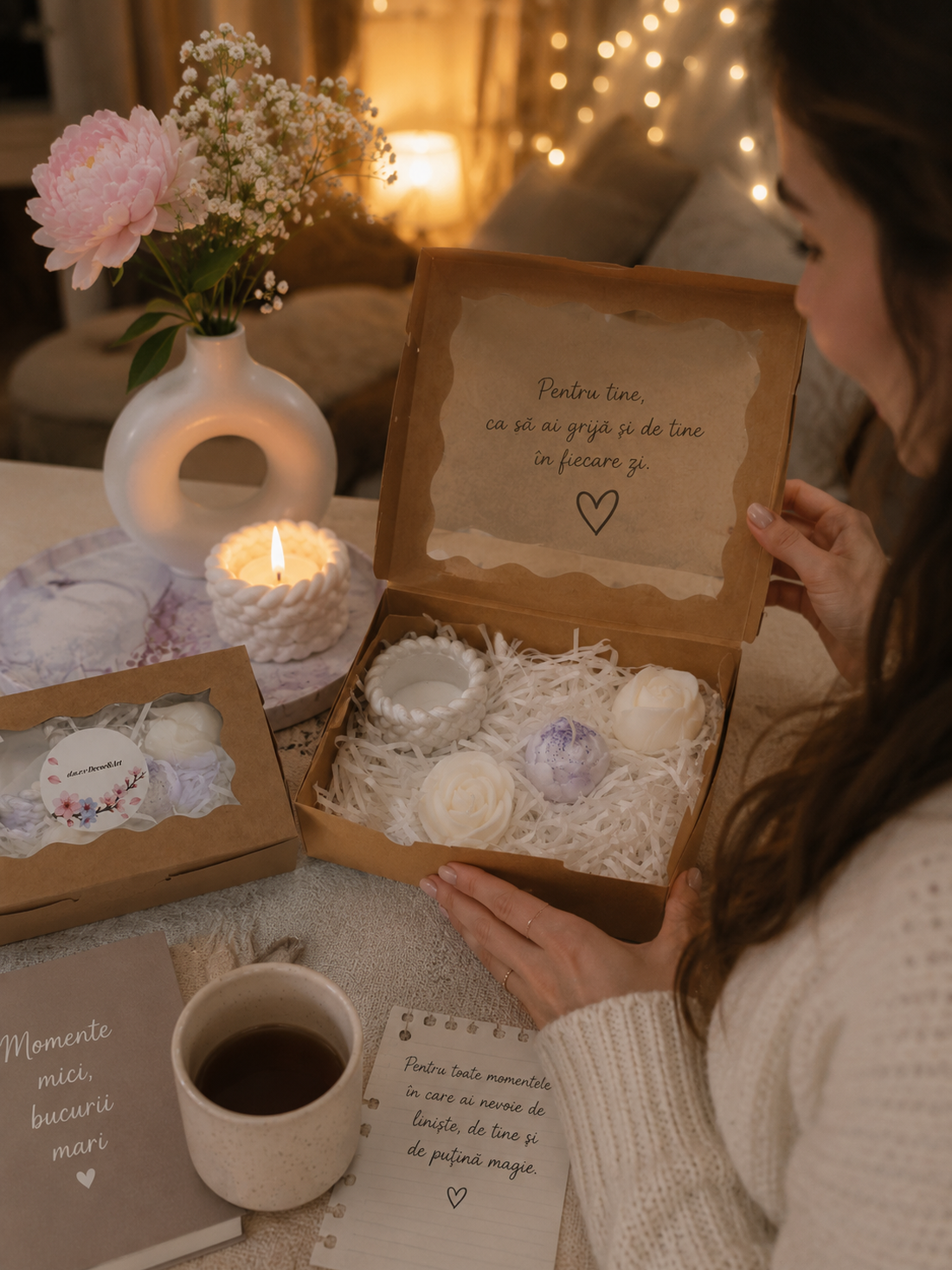 Relax Box  - casă & stil de viață - lumânări, parfumuri, arome - lumânări artizanale - Artynos.ro