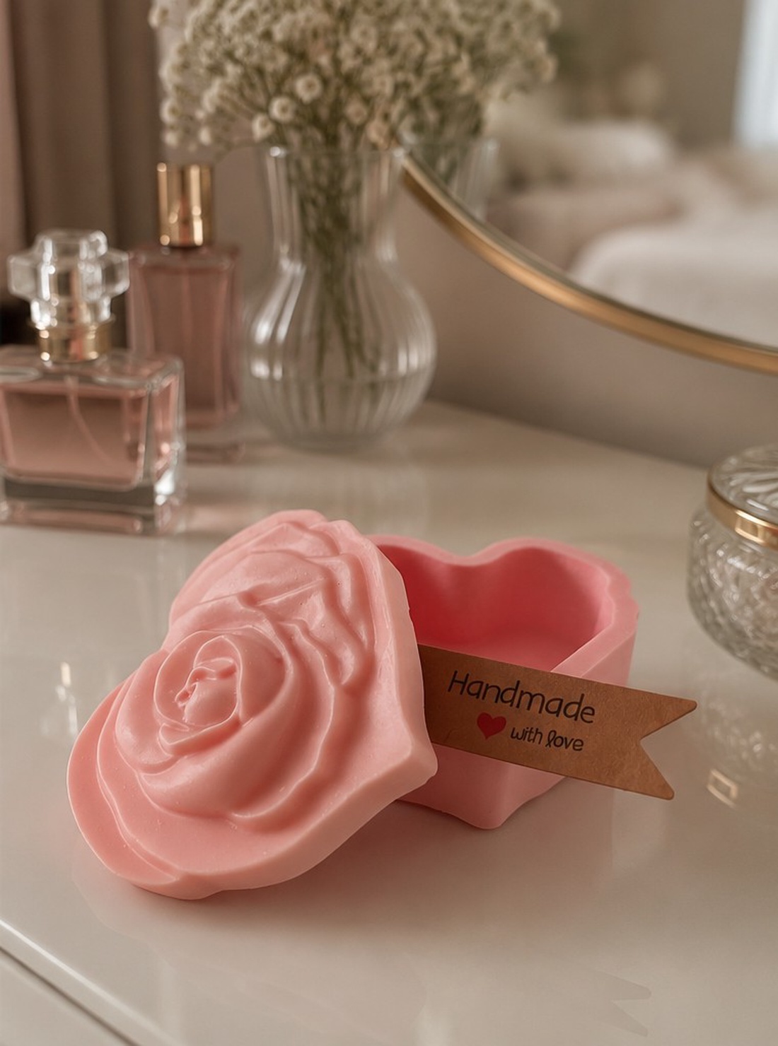Cutie bijuterii Luxury Rose  - bijuterii - suporturi și cutii de bijuterii - cutii de bijuterii - Artynos.ro