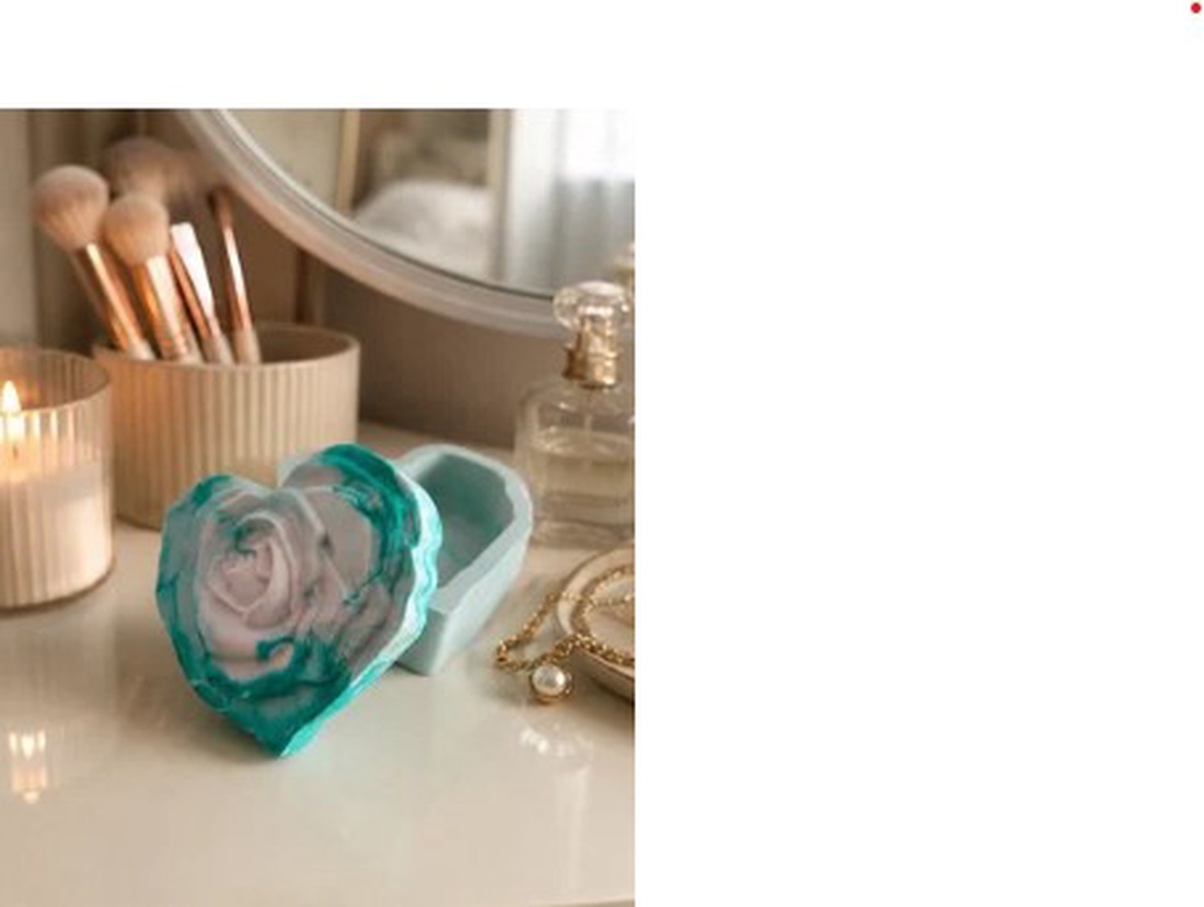 Cutie bijuterii Luxury Rose  - bijuterii - suporturi și cutii de bijuterii - cutii de bijuterii - Artynos.ro