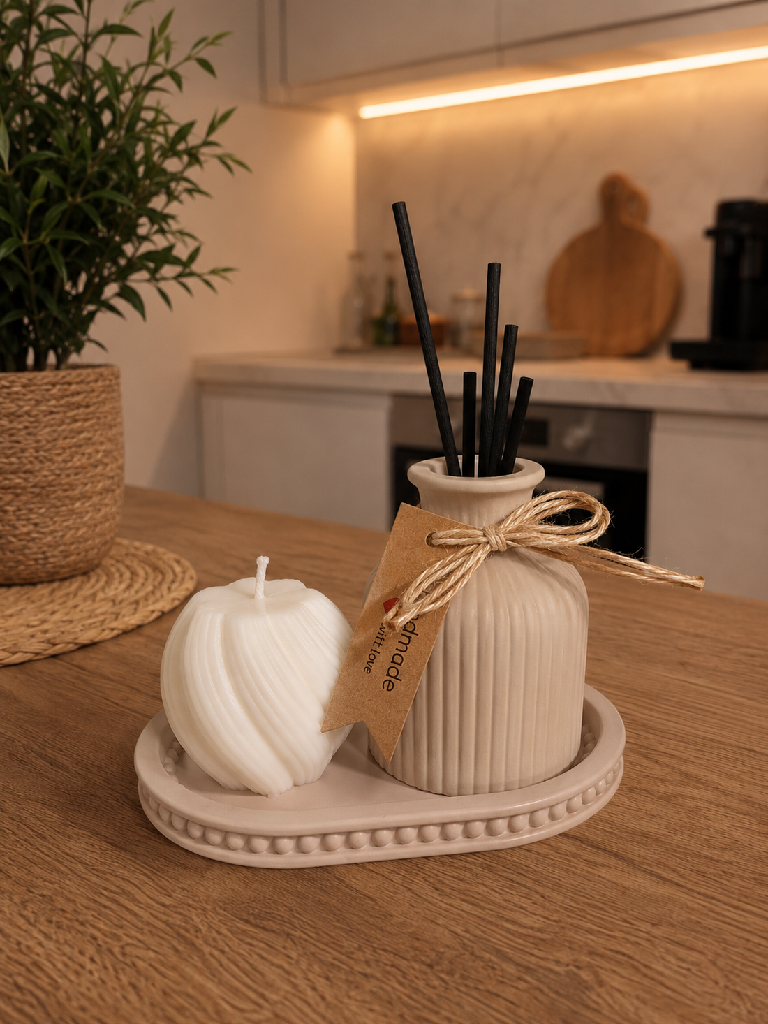 Set decorativ  Elegance - casă & stil de viață - decorațiuni de casă - decorațiuni de masă și rafturi - decorațiuni de masă - Artynos.ro