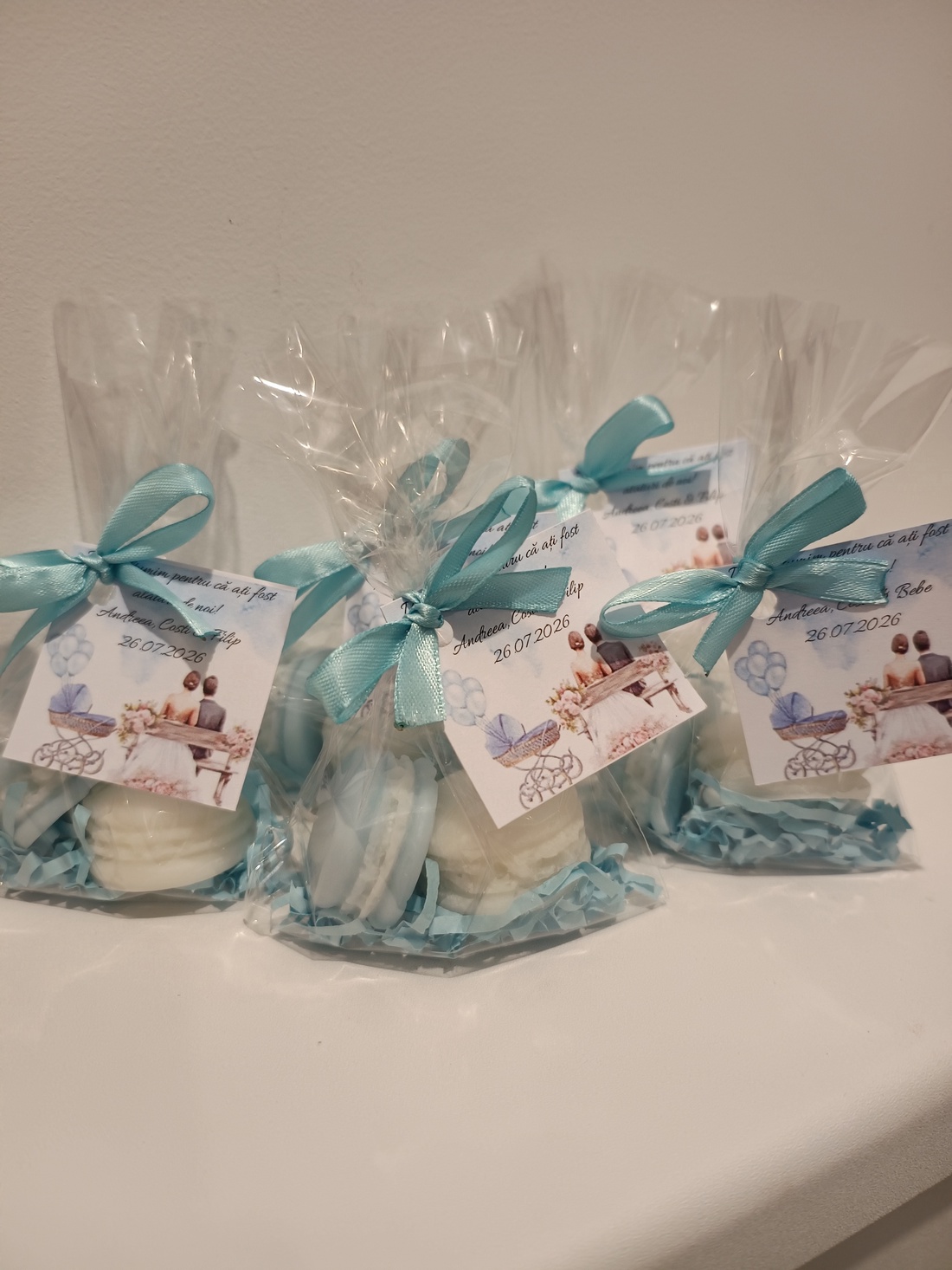 Macaron  - accesorii nuntă - amintiri și cadouri de nuntă - mărturii - Artynos.ro