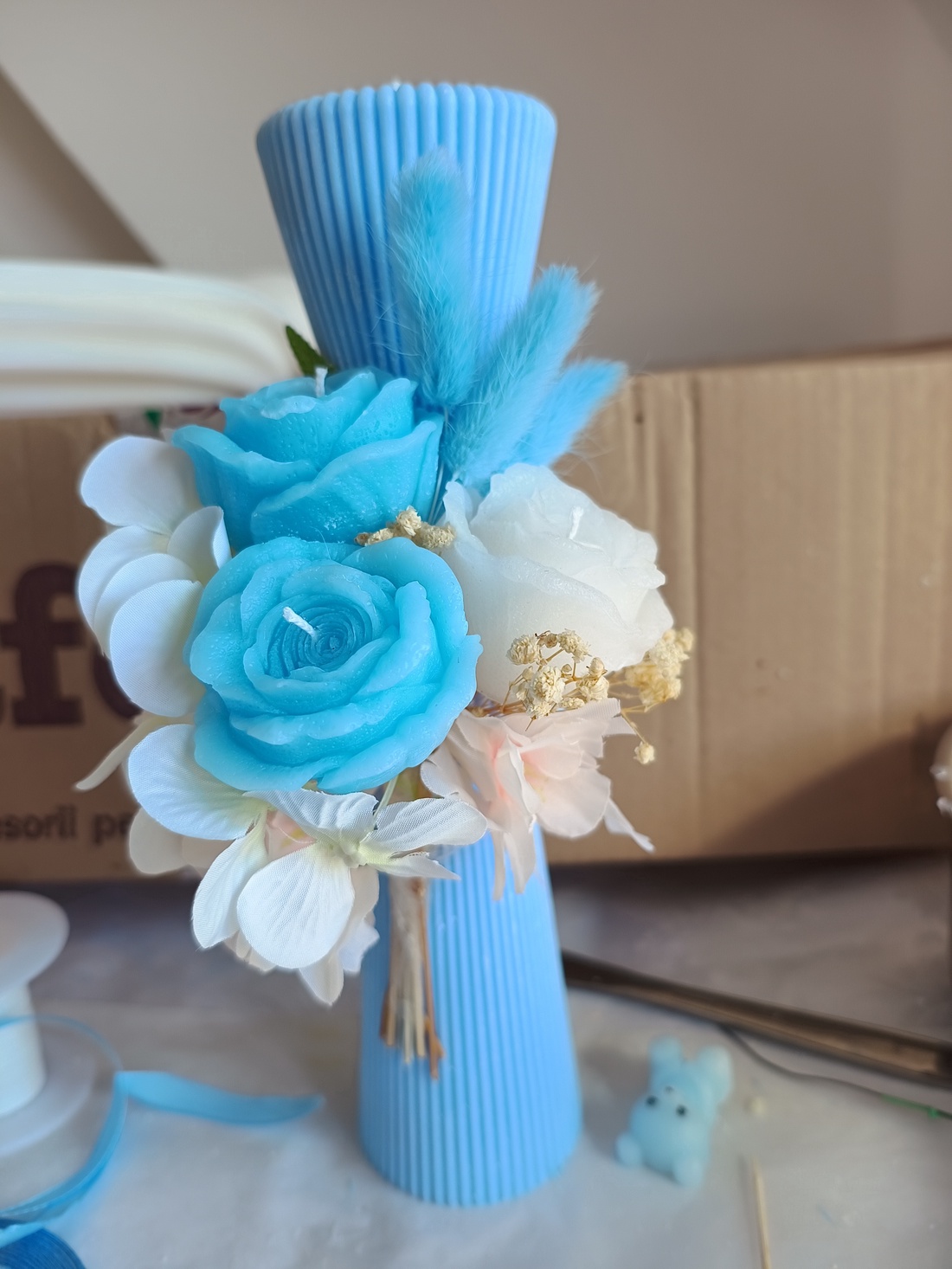 Lumanare evenimente  - accesorii nuntă - materiale decor pentru nuntă - lumânări de nuntă și suport lumânări - Artynos.ro