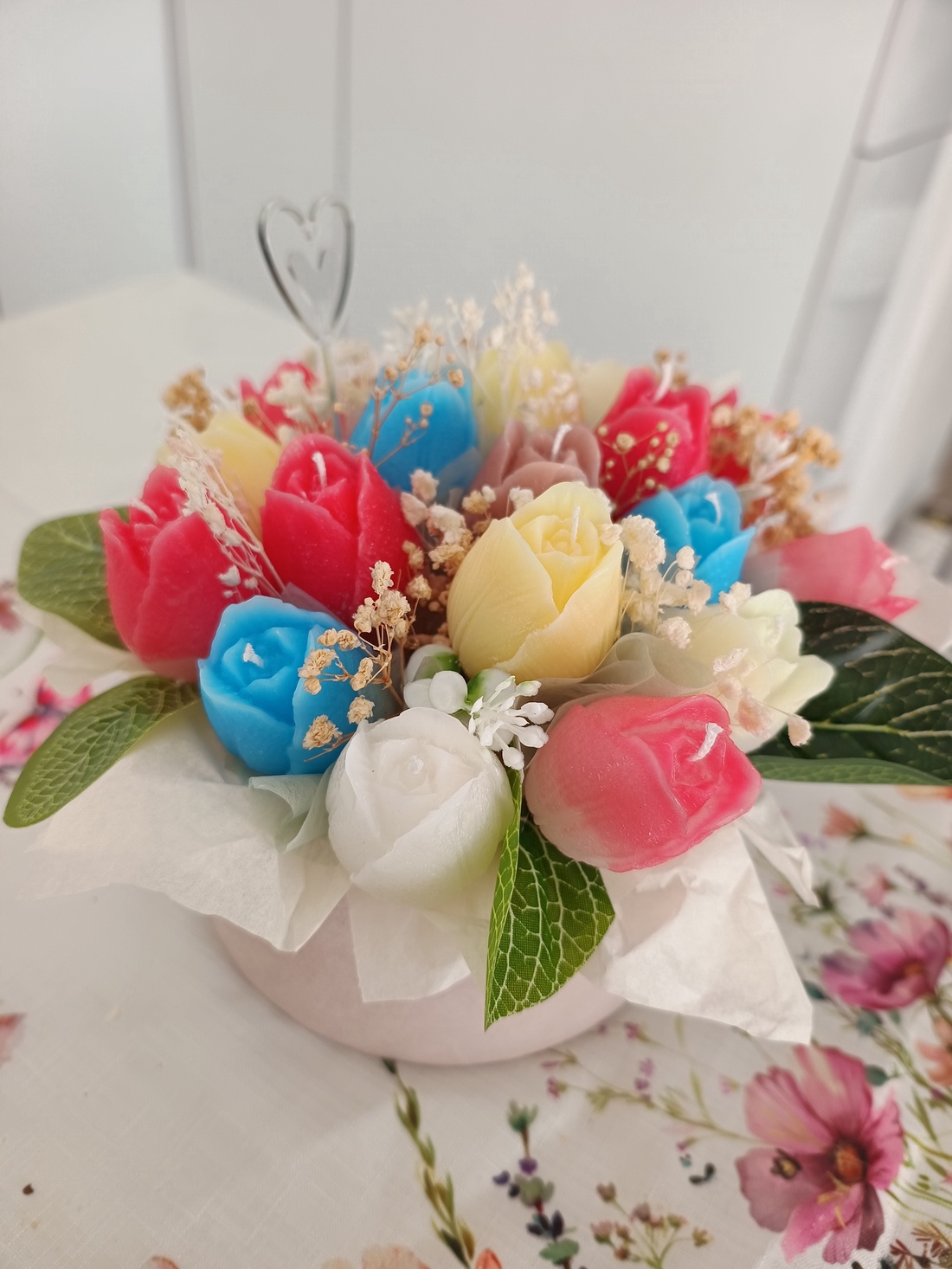 Aranjament cu poveste - casă & stil de viață - decorațiuni de casă - accesorii florale - cutii cu flori - Artynos.ro