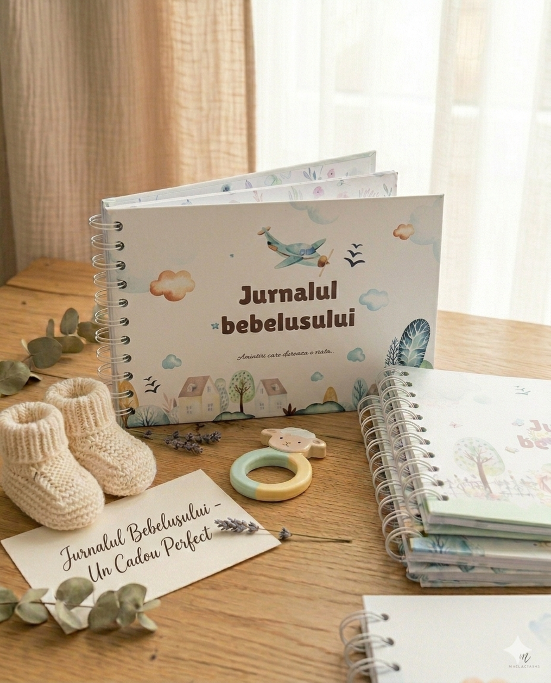 Jurnalul bebelușului- agenda cu amintirile bebelusului din primul an de viata, 78 de pagini - casă & stil de viață - produse de papetărie - albume foto - Artynos.ro