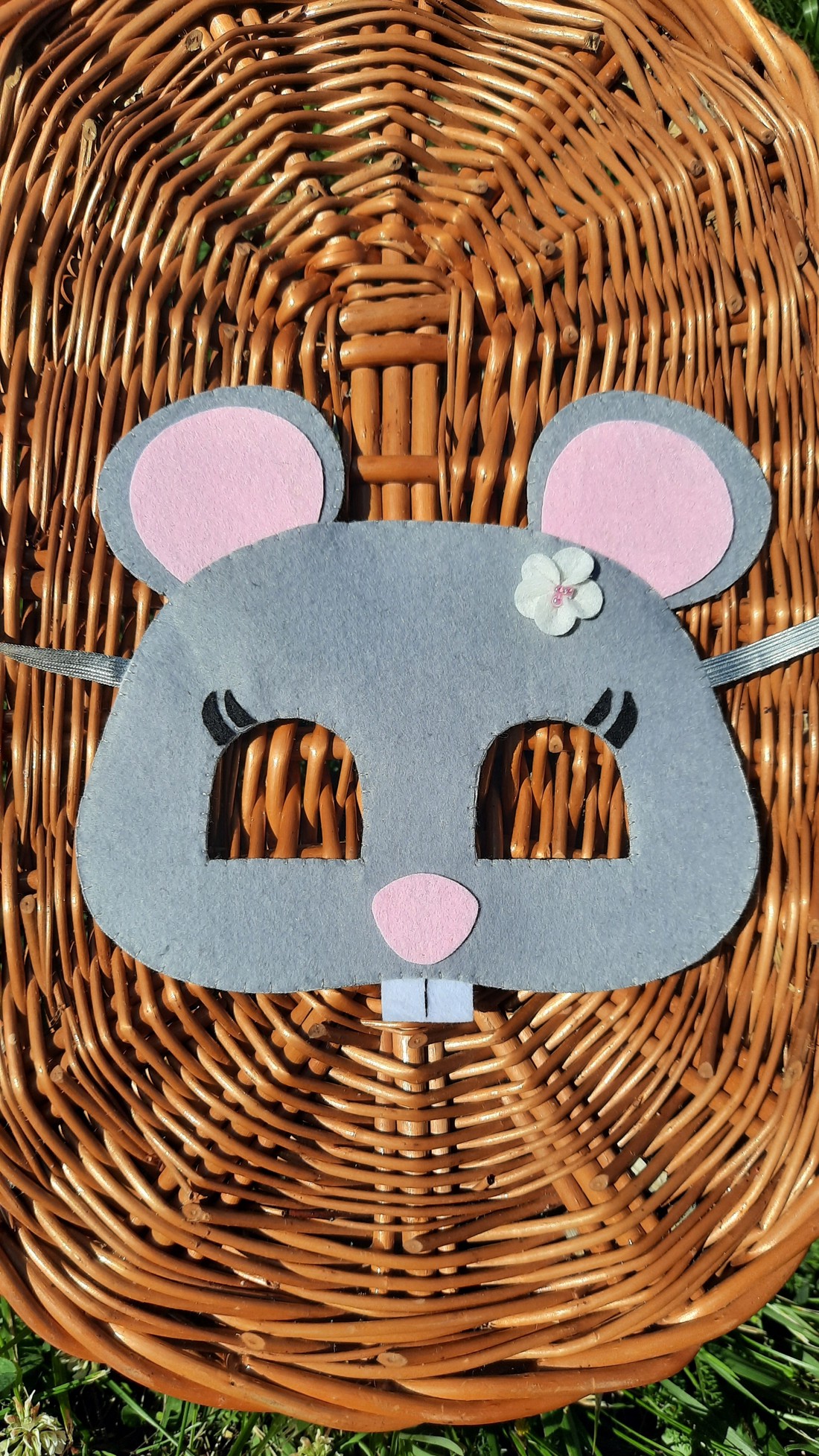 Mouse cu coada costum de carnaval pentru fete -  - Artynos.ro