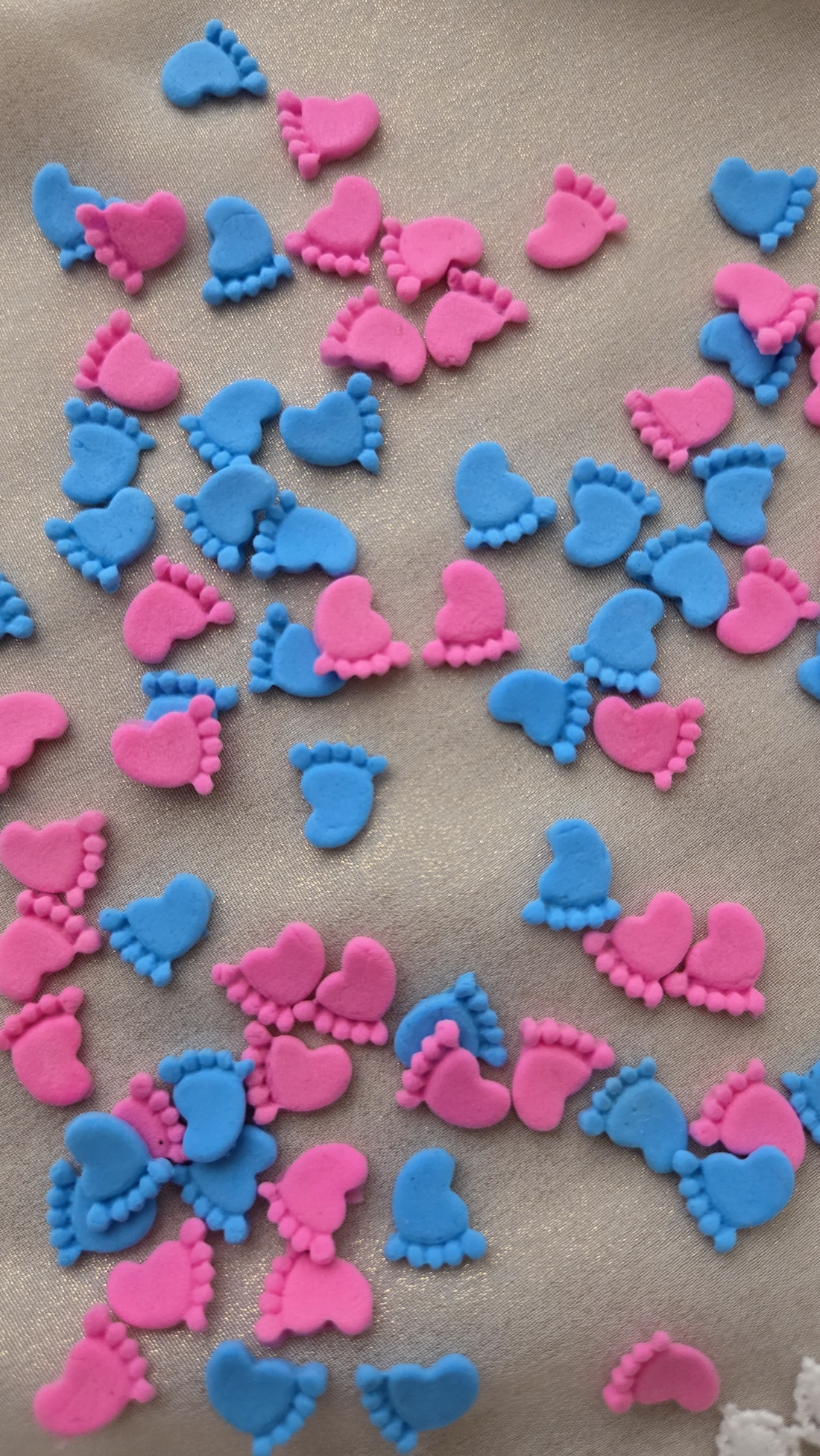 Accesorii tălpi bebe, decor botez/ Gender Reveal/ Baby Shower - jucării și echipamente pentru copii - daruri de botez - Artynos.ro