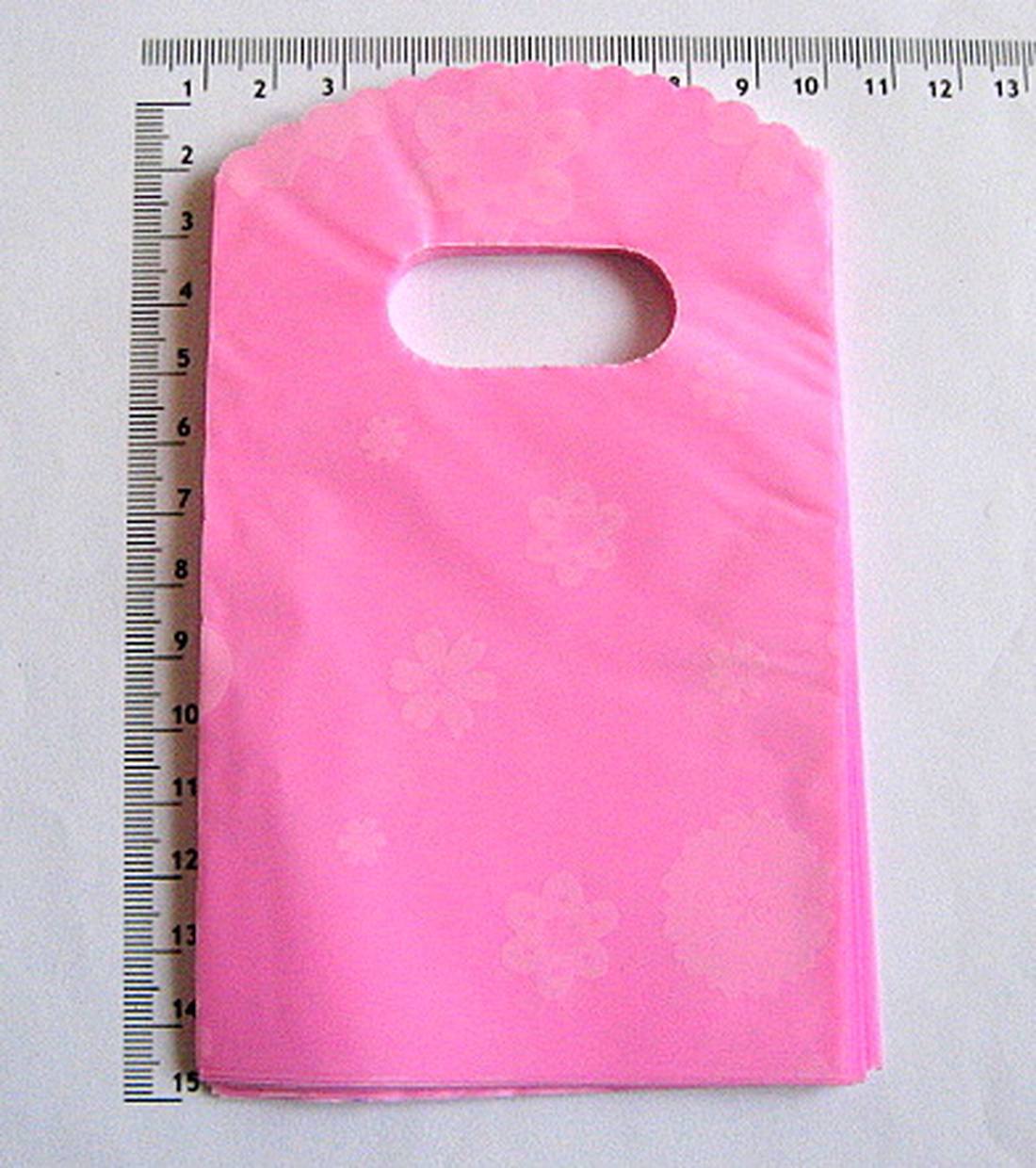 Punguta plastic de cadou roz 24344 - accessorii și unelte - lemn - recipient - Artynos.ro