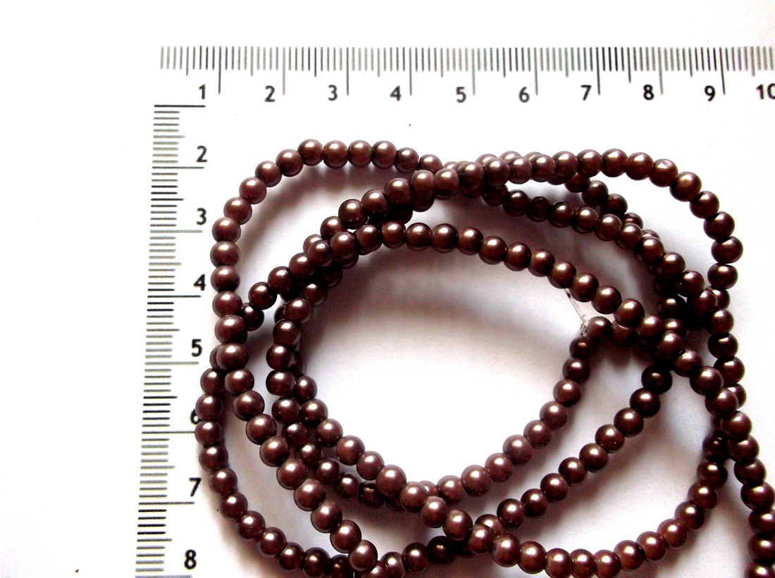 perle din rășină acrilică maro 43713 - accessorii și unelte - mărgea, componente de bijuterii - mărgea din plastic - Artynos.ro