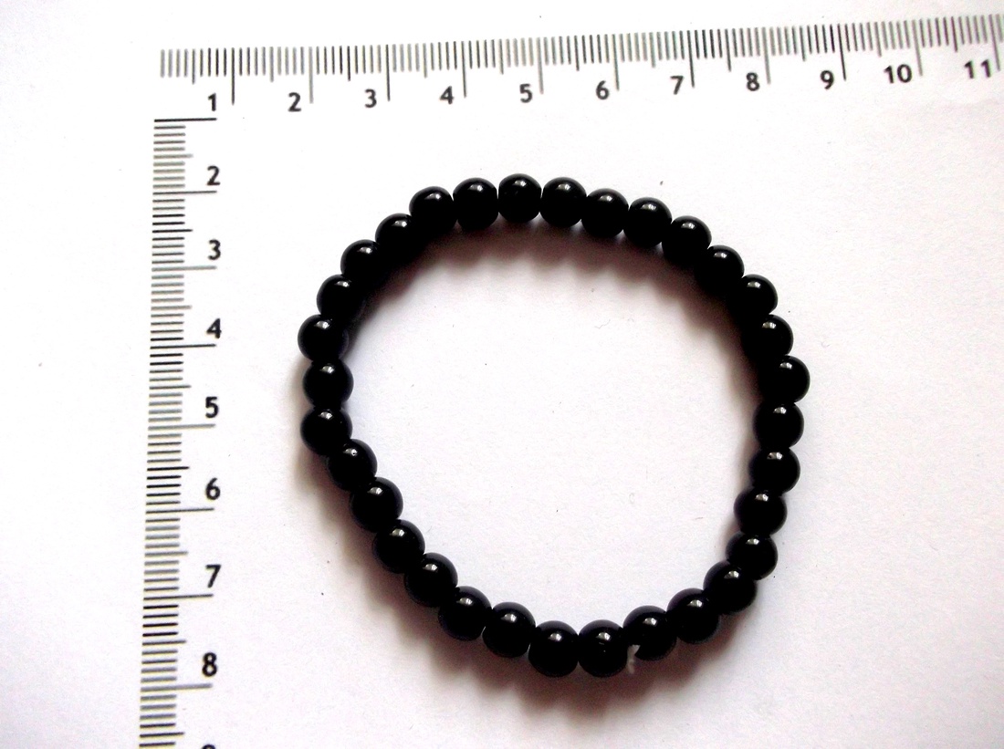 margele sticla negru lucios 43736 - accessorii și unelte - mărgea, componente de bijuterii - mărgea din sticlă - Artynos.ro
