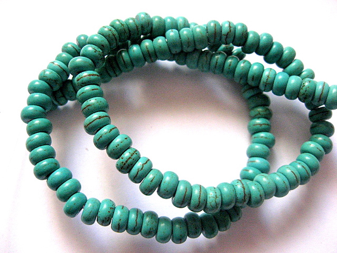 turcoaz discuri  51300 - accessorii și unelte - mărgea, componente de bijuterii - piatră prețioasă - Artynos.ro