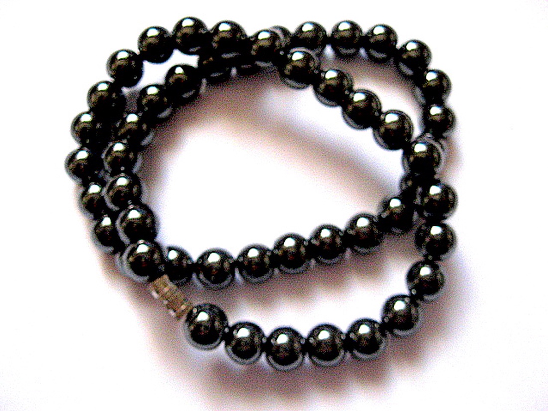 Sirag  margele de hematit  51301 - accessorii și unelte - mărgea, componente de bijuterii - piatră prețioasă - Artynos.ro