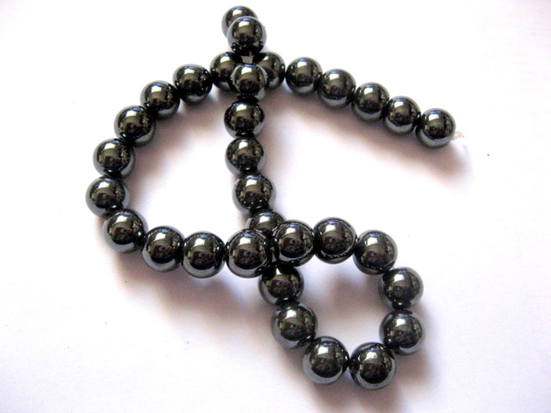 Sirag  margele de hematit  51282 - accessorii și unelte - mărgea, componente de bijuterii - piatră prețioasă - Artynos.ro