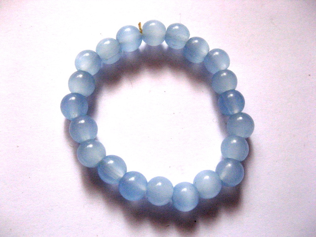 margele sticla bleu 51387 - accessorii și unelte - mărgea, componente de bijuterii - mărgea din sticlă - Artynos.ro