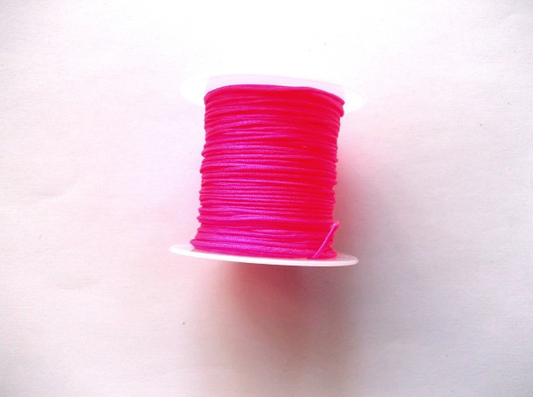 Snur nylon ciclam neon 57943 - accessorii și unelte - material de împachetare - șnur - Artynos.ro