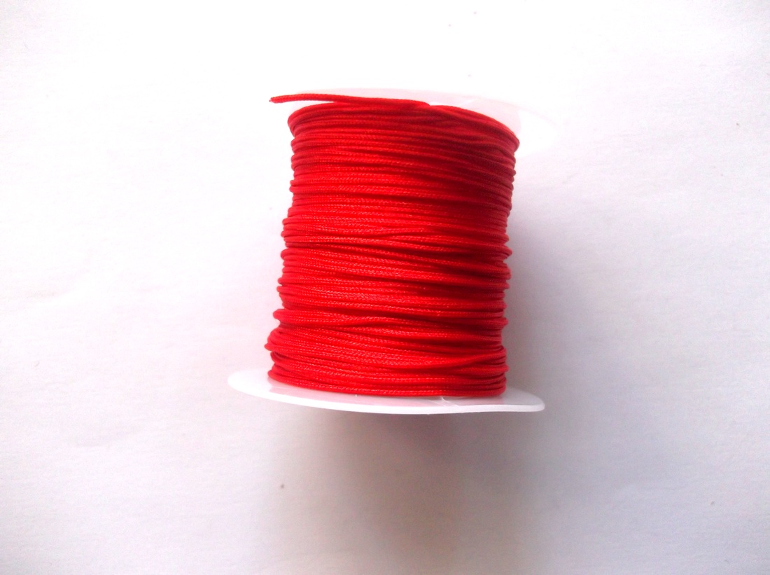 Snur nylon rosu  57938 - accessorii și unelte - material de împachetare - șnur - Artynos.ro