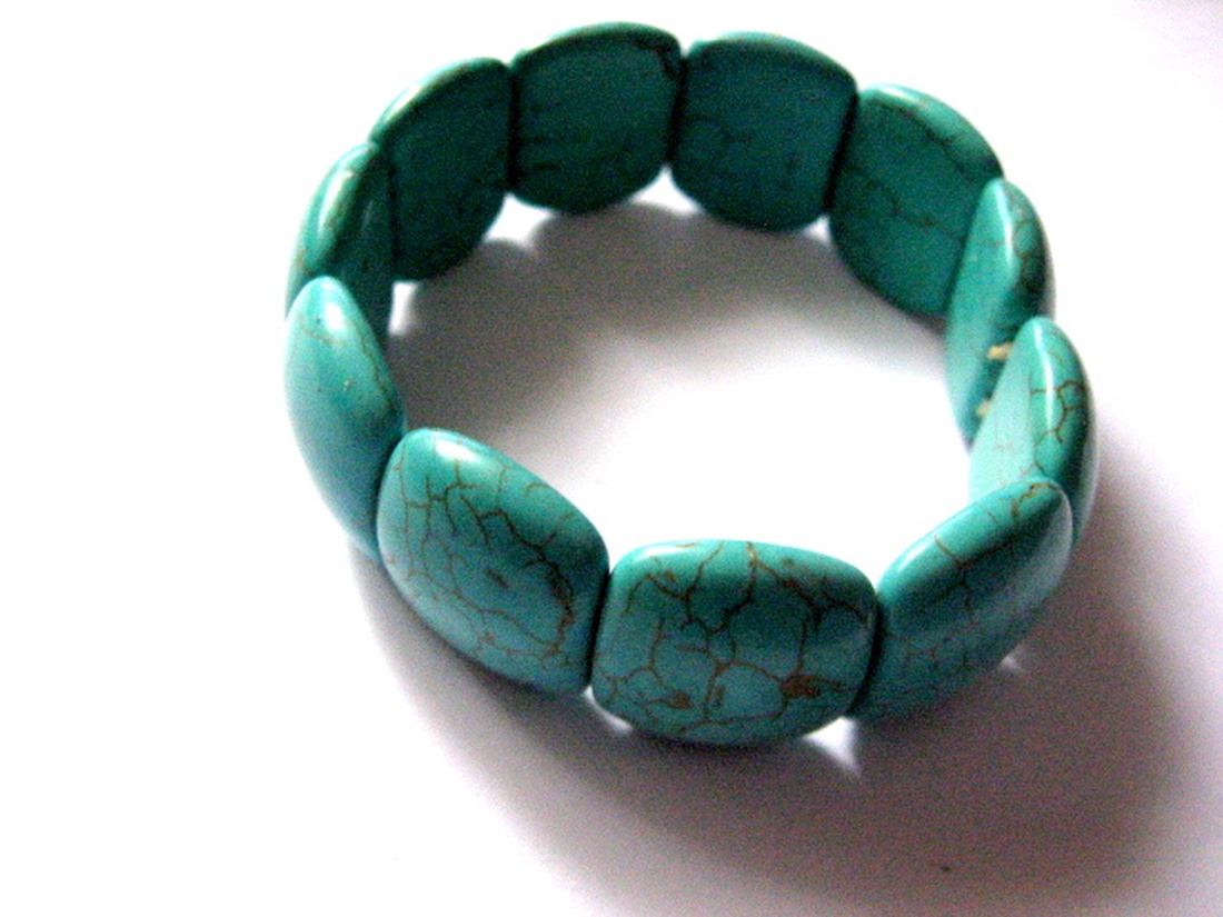 margele turcoaz 51426 - accessorii și unelte - mărgea, componente de bijuterii - piatră prețioasă - Artynos.ro