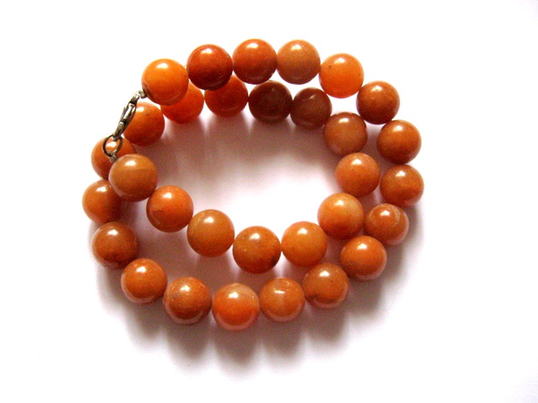 Sirag aventurin maro sfere 51632 - accessorii și unelte - mărgea, componente de bijuterii - piatră prețioasă - Artynos.ro