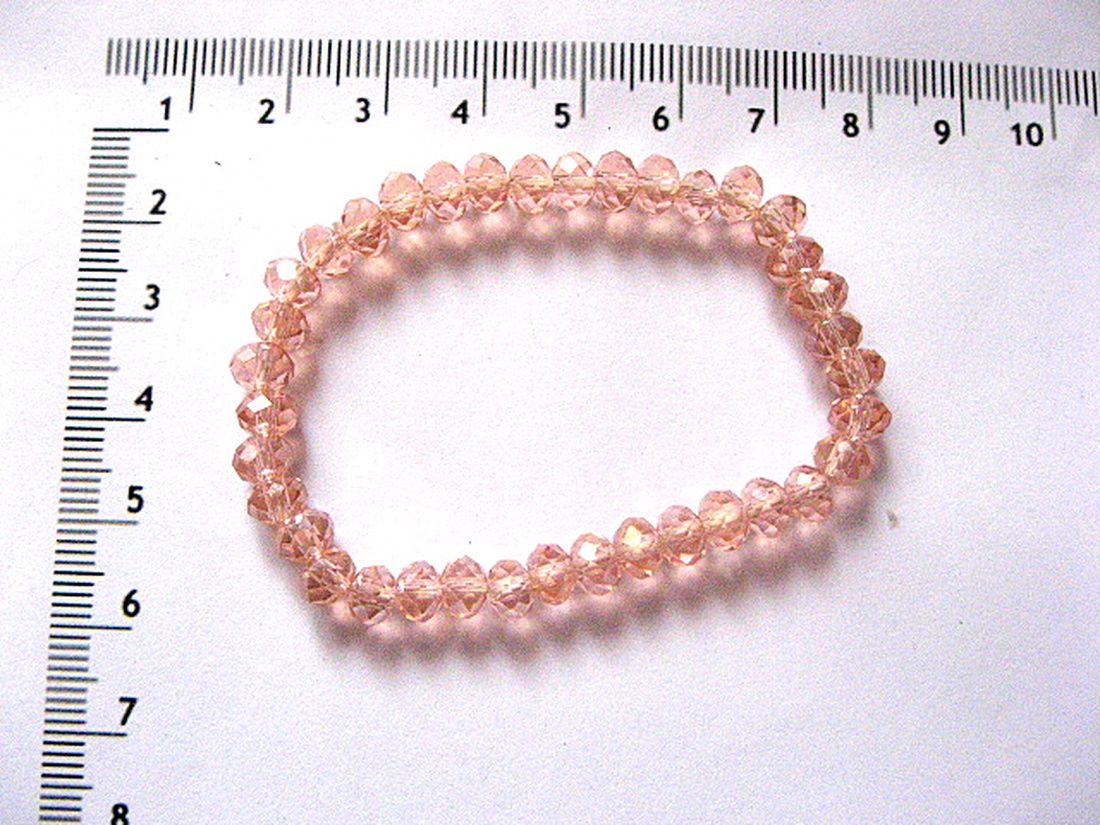 sirag cristale  sticla roz fatetate 51722 - accessorii și unelte - mărgea, componente de bijuterii - mărgea din sticlă - Artynos.ro