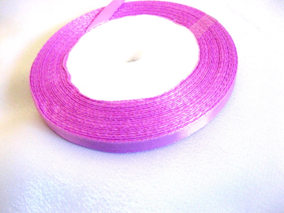 Panglica satin roz  10 mm 51886 - accessorii și unelte - mercerie - panglică, curea - Artynos.ro